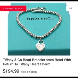 Tiffany & Co. bead bracelet